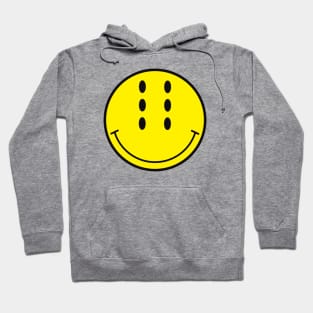 Six-Eyed Smiley Face Hoodie